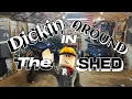 Harbor Freight Haul 3hole Dickin around in the Shed E24