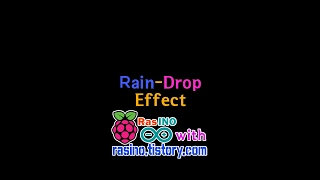 Processing Basic Rain-Drop Effect by 10 random circle