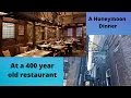 Five Flies Restaurant Amsterdam Netherlands - A Honeymoon opening dinner A dining experience