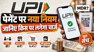UPI पर नया Rule समझिए: ₹2,000 तक Zero Charge, Customer पर नहीं पड़ेगा बोझ | UPI New Rules 2026 | BJP