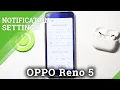 How to Adjust Notification Bar on OPPO Reno5 5G – Notification Panel Settings