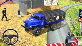 Police Truck Simulator - Offroad Drive - Truck Transport Game - Android Gameplay