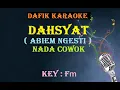 Dahsyat (Karaoke) Abiem Ngesti Nada cowok Original Fm