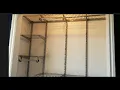 Installing Rubbermaid Closet Organizing System