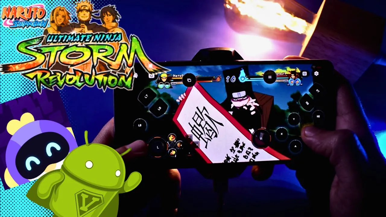 Naruto Shippuden Ultimate Ninja Storm Revolution Android Gameplay | Cloud Gaming Android | Chikii