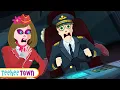 Download Lagu Five Skeletons Flying In The Airplane | Midnight Adventure | Spooky Rhymes for Teehee Town