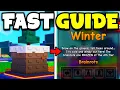 Lagu FAST GUIDE for WINTER BIOME in Plants Vs Brainrots Roblox