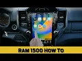 uConnect 5 Apple CarPlay and Android Auto in the Ram 1500 2022 - 2025 models