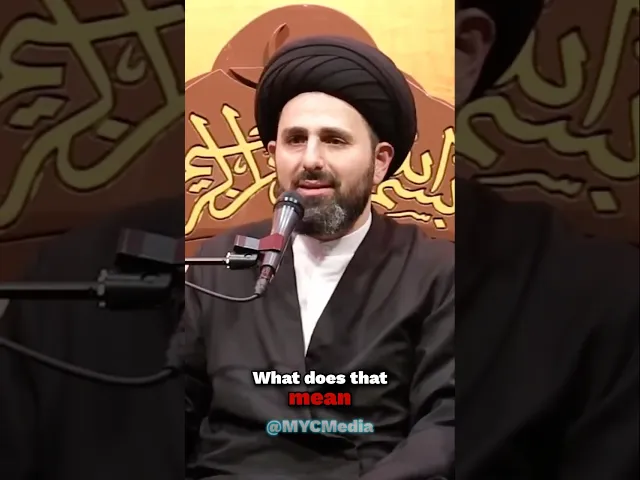 ⁣Never Normalize Your Sins - Sayed Mohammad Baqer Qazwini #shorts
