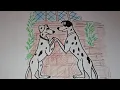 WALT DISNEY 101 DALMATIANS 5 EPISODE HOW TO DRAW AND COLOR 101 DALMATIANS