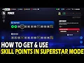 How to Get Use Skill Points in Superstar Mode on Madden 27