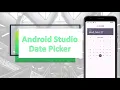 Date Picker in Android Studio KOTLIN android studio tutorial 2024