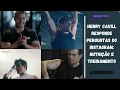 LEGENDADO Henry Cavill responde perguntas do Instagram sobre Nutricao e Treinamento MUSCLETECH