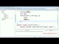 Constructor Overloading in Java parameterized constructor in java