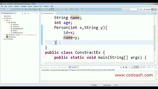 Constructor Overloading in Java parameterized constructor in java