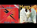 Lagu The Hudson Valley Squares: 1982 Album War- Manowar 'Battle Hymns' vs Raven 'Wiped Out'