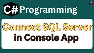 How to Connect Sql Server DataBase Using C