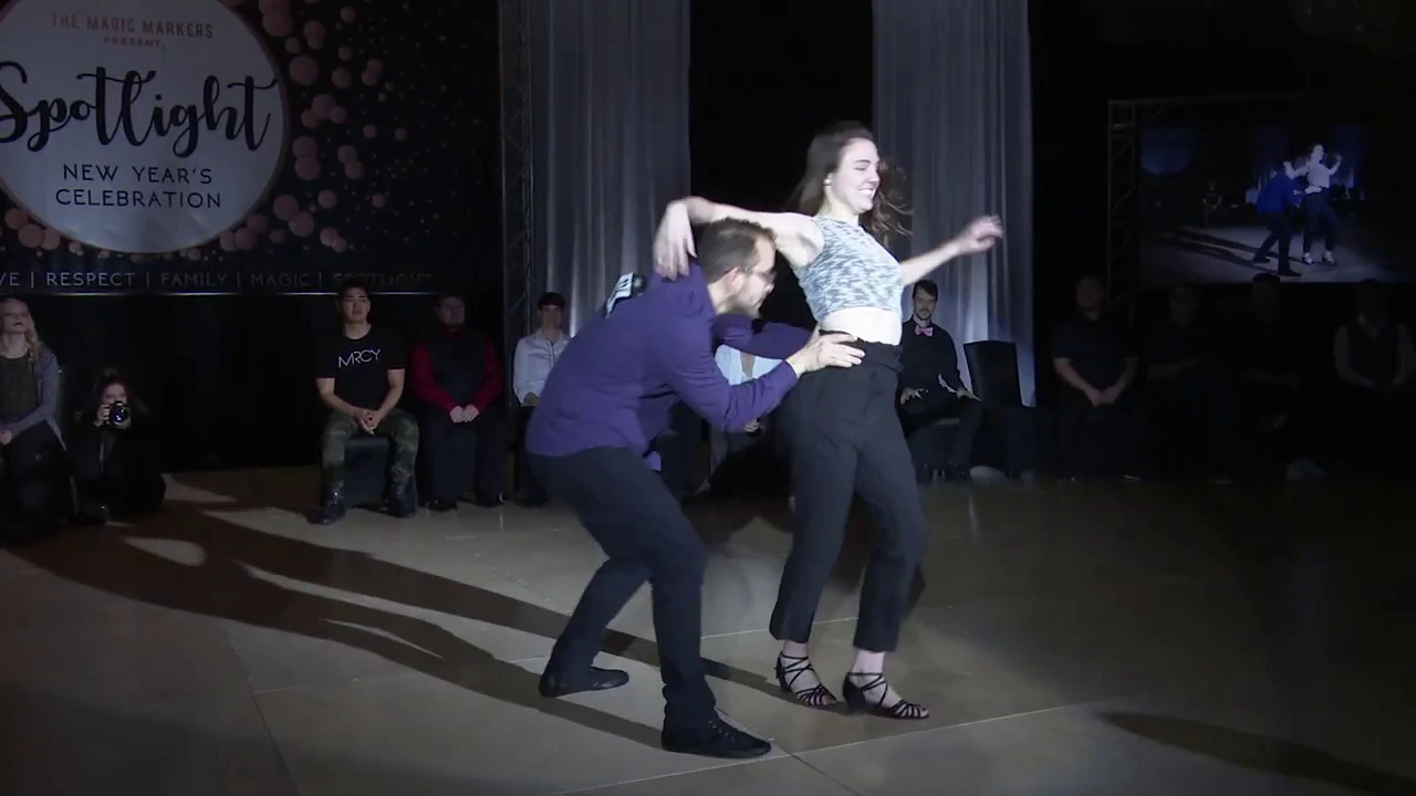 Spotlight New Years 2019 2020 Intermediate Jack & Jill Andrew Banas & Isabella Armour