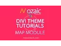 Divi 3 0 Tutorial - How to add a map to a web page using the Divi Visual Builder