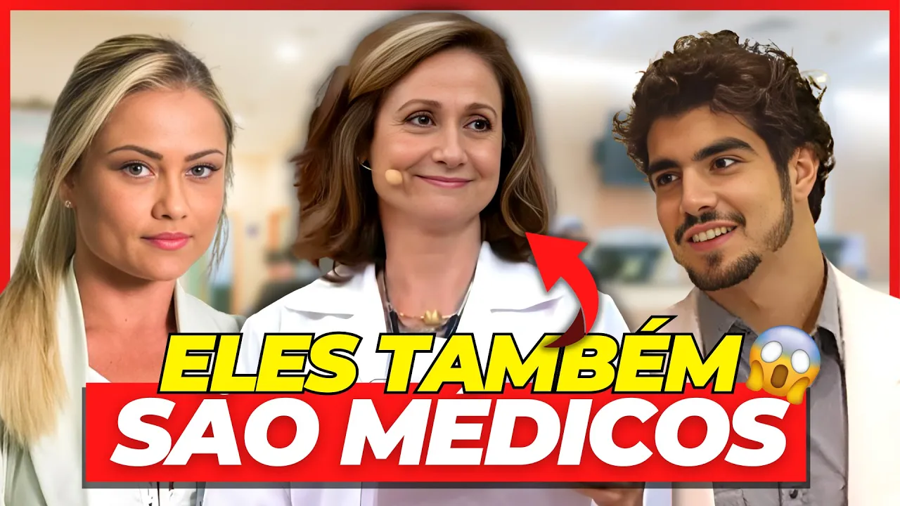 14 FAMOSOS QUE SÃO MÉDICOS NA VIDA REAL E VOCÊ NÃO SABIA! ????