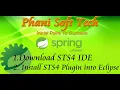 How to install sts plugin in eclipse for spring boot How to download STS ide for spring boot