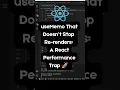 Preventing Unnecessary Child Re-renders Using React memo