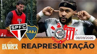 Boca Juniors x São Paulo, Estudiantes x Corinthians e Memphis Depay em 2026 | Reapresentação