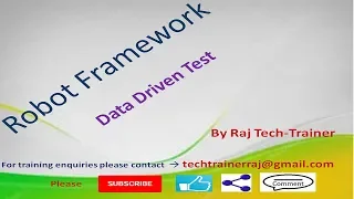 Robot Framework Tutorial - Python