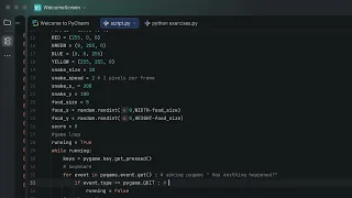 The Snake Game Python live tutorial step by step