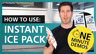 How to use the Sterofreeze Instant Ice Pack One Minute Demos
