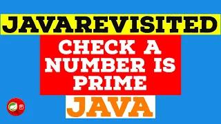 Solved - How to Check if a Number is Prime In Java Example Tutorial