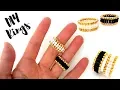 10 minutes DIY ring Beaded rings for beginners ring making tutorial