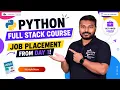 Python Full Stack Course Job Placement from Day 1