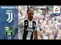 Juventus 2-1 Sassuolo Ronaldo Scores First Juventus Goals Serie A