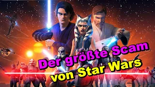 DISNEY Hat STAR WARS THE CLONE WARS Zerstört Und Euch GESCAMMT 