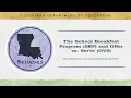 The School Breakfast Program and Offer vs Serve - August 23 2022