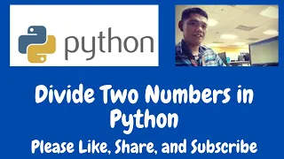 Divide Two Numbers in Python