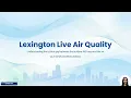 Lexington Kentucky Live Air Quality Index AQI Map Now Today