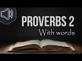The book of Proverbs chapter 2 KJV Bible reading