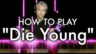 Download Scorey - Die Young PIANO TUTORIAL | Sheet Music | Instrumental | Karaoke | Chords MP3