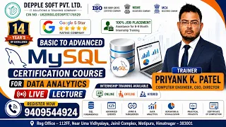 Day 2 MYSQL - SELECT QUERY WITH DIFFRENT METHOD with SECTION 2 for Data Analytics