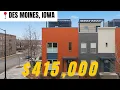 Downtown Des Moines Iowa Townhouse for Sale