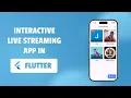 Flutter Live Streaming App ZEGOCLOUD Firebase