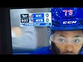 MSG network NHL Scoreboard style change