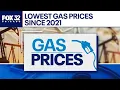 Illinois gas prices fall to lowest level in four years expert explains what s behind the drop