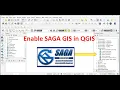 How to enable SAGA GIS in QGIS SAGA GIS not showing in QGIS