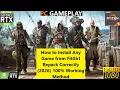 How to Install Any Game from FitGirl Repack Correctly 2026 100 Working Method