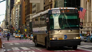 Front POV BxM3 Full ride from Midtown to Yonkers onboard a 2007 MCI D4500CL