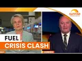 Fuel crisis sparks heated political debate Sunrise