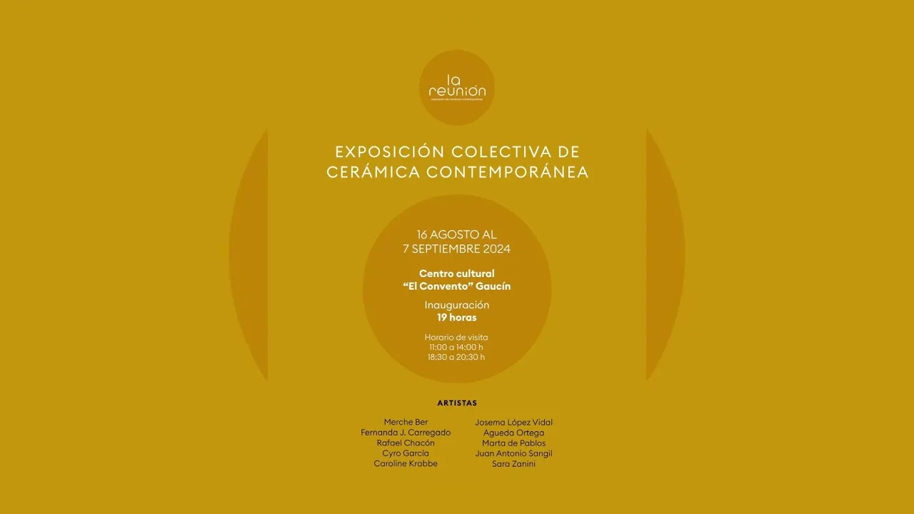Exposición colectiva de cerámica contemporánea en Gaucín